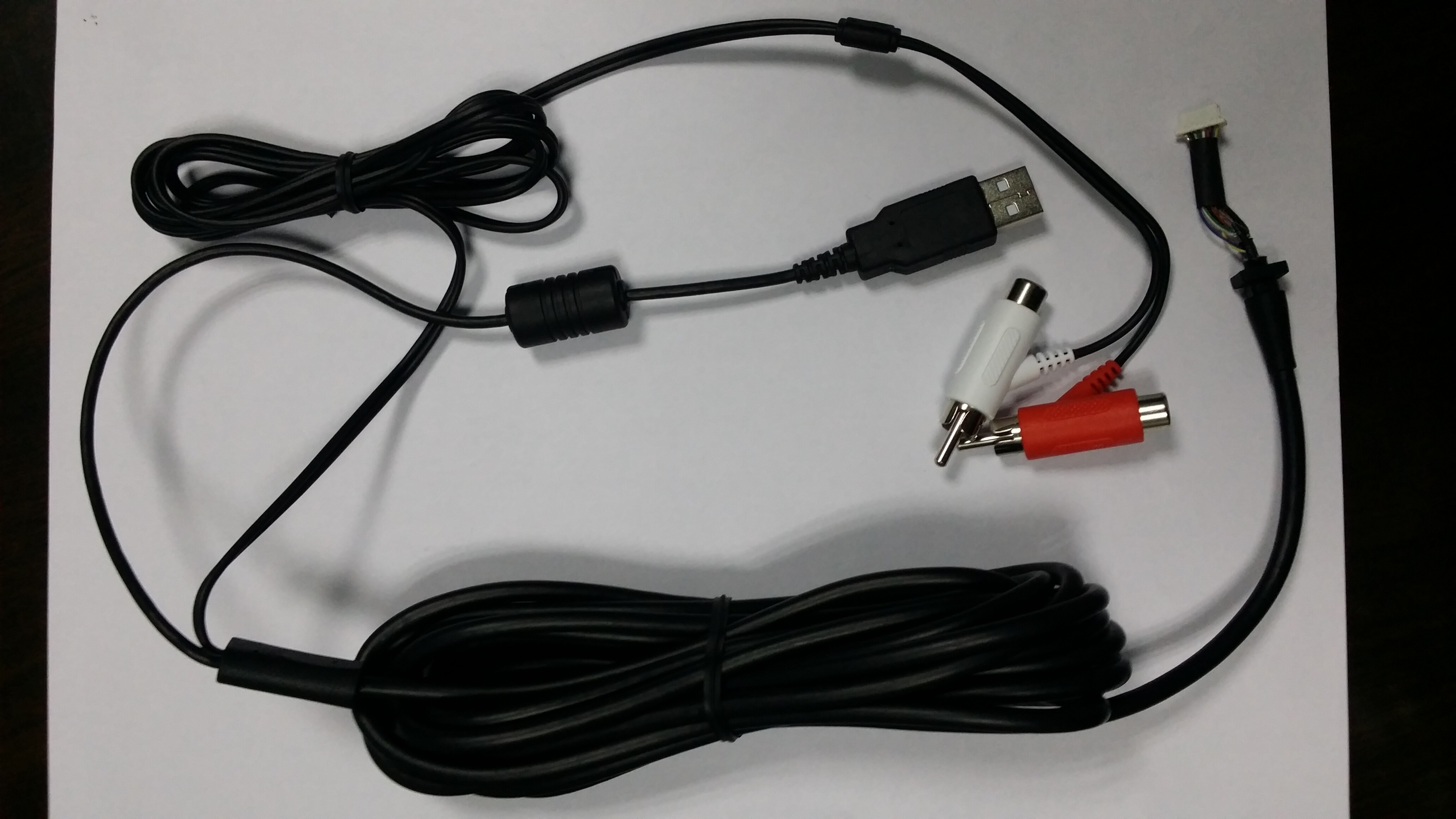 Gaming headphone cable